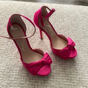 Barbie Pink platform dress sandals
